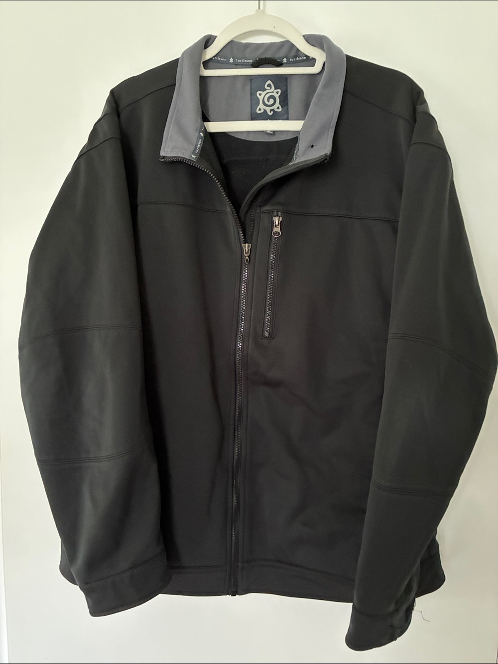 Turtleson Black Softshell Jacket